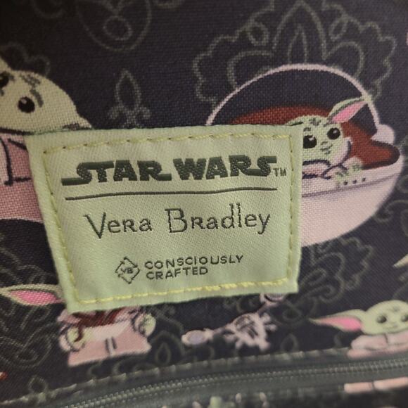 Star Wars x Vera Bradley The Mandalorian Medallion Small Backpack NWT